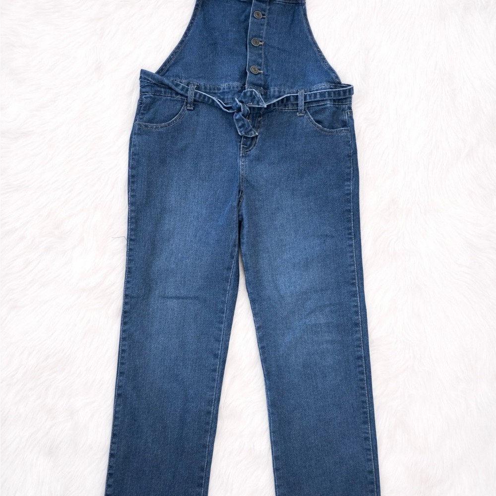 Classic Blue Denim Kids Overalls